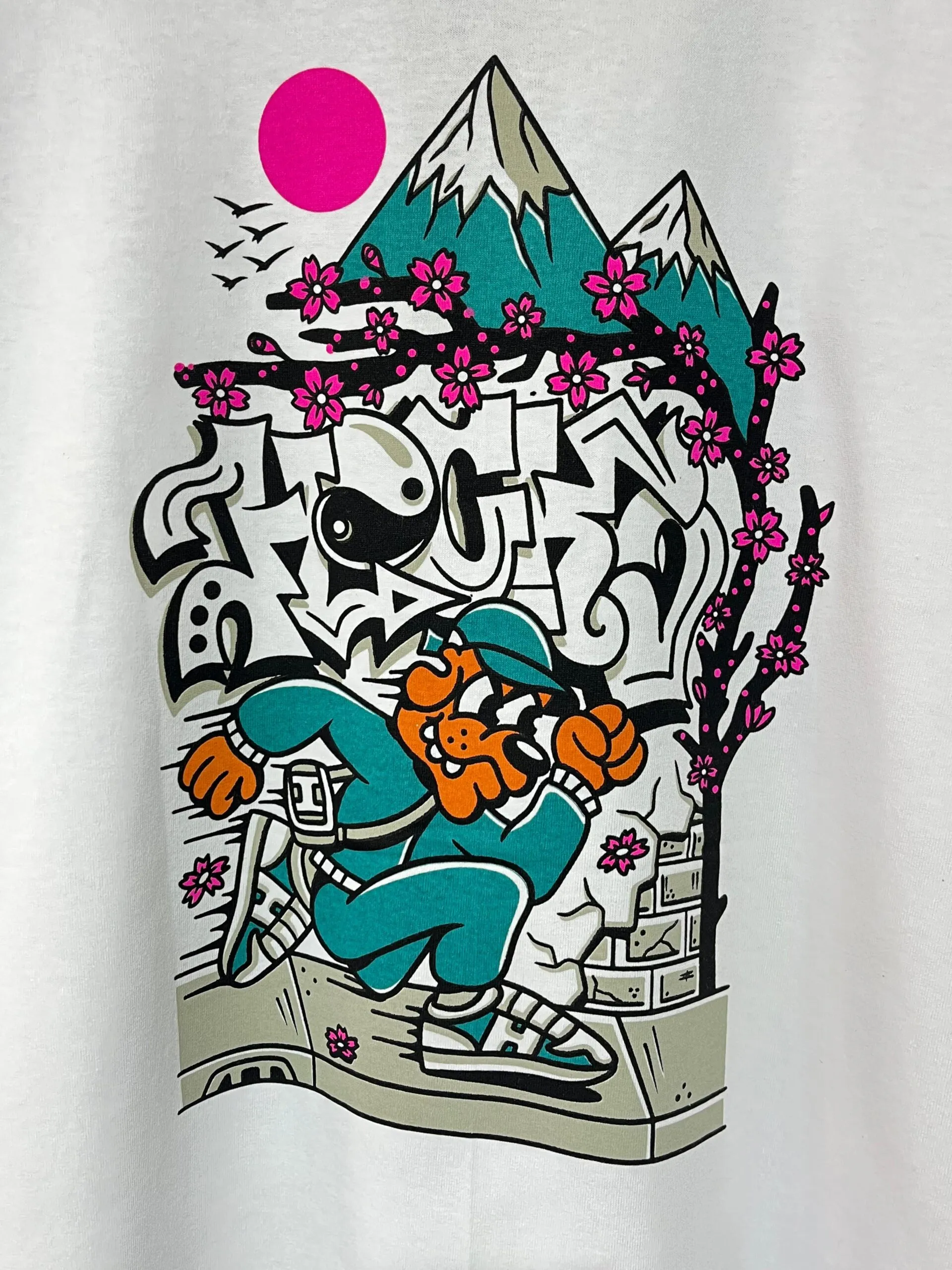 Camiseta Hocks Over Corre Branco - Imagem 4