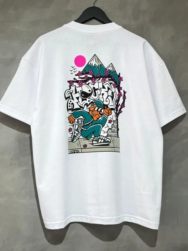 Camiseta Hocks Over Corre Branco - Imagem 3