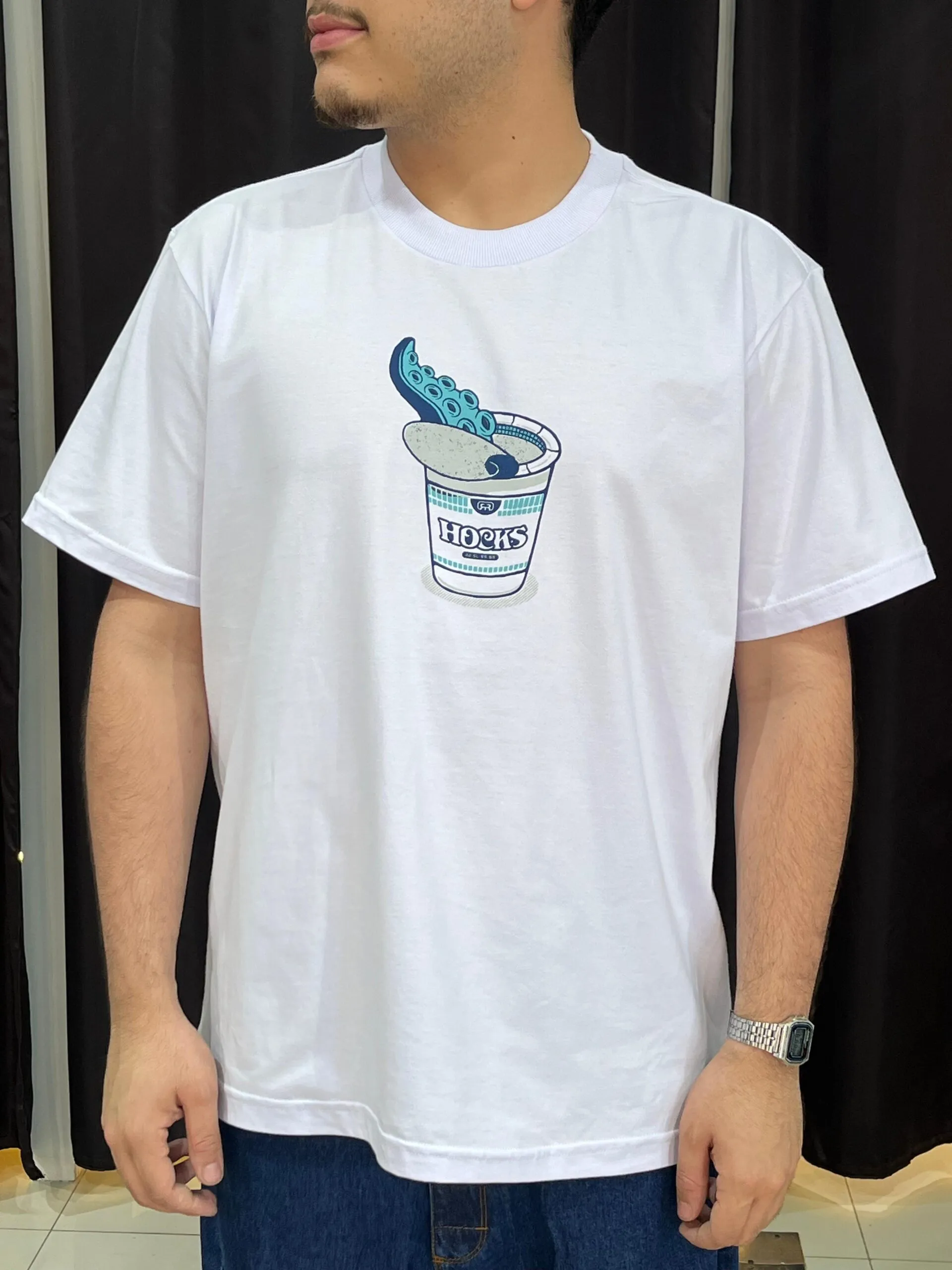 Camiseta Hocks Polvo Branco