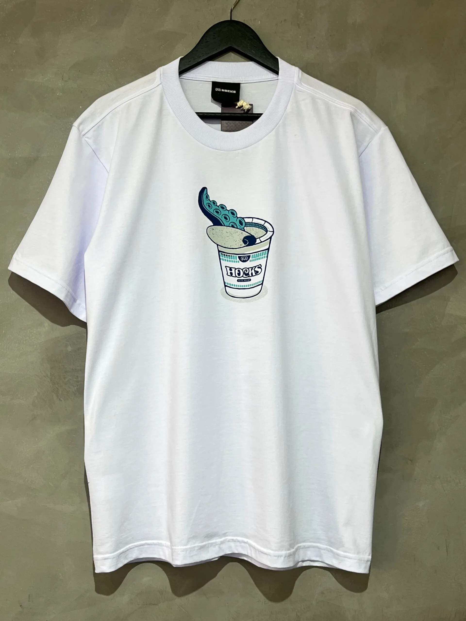 Camiseta Hocks Polvo Branco - Imagem 4