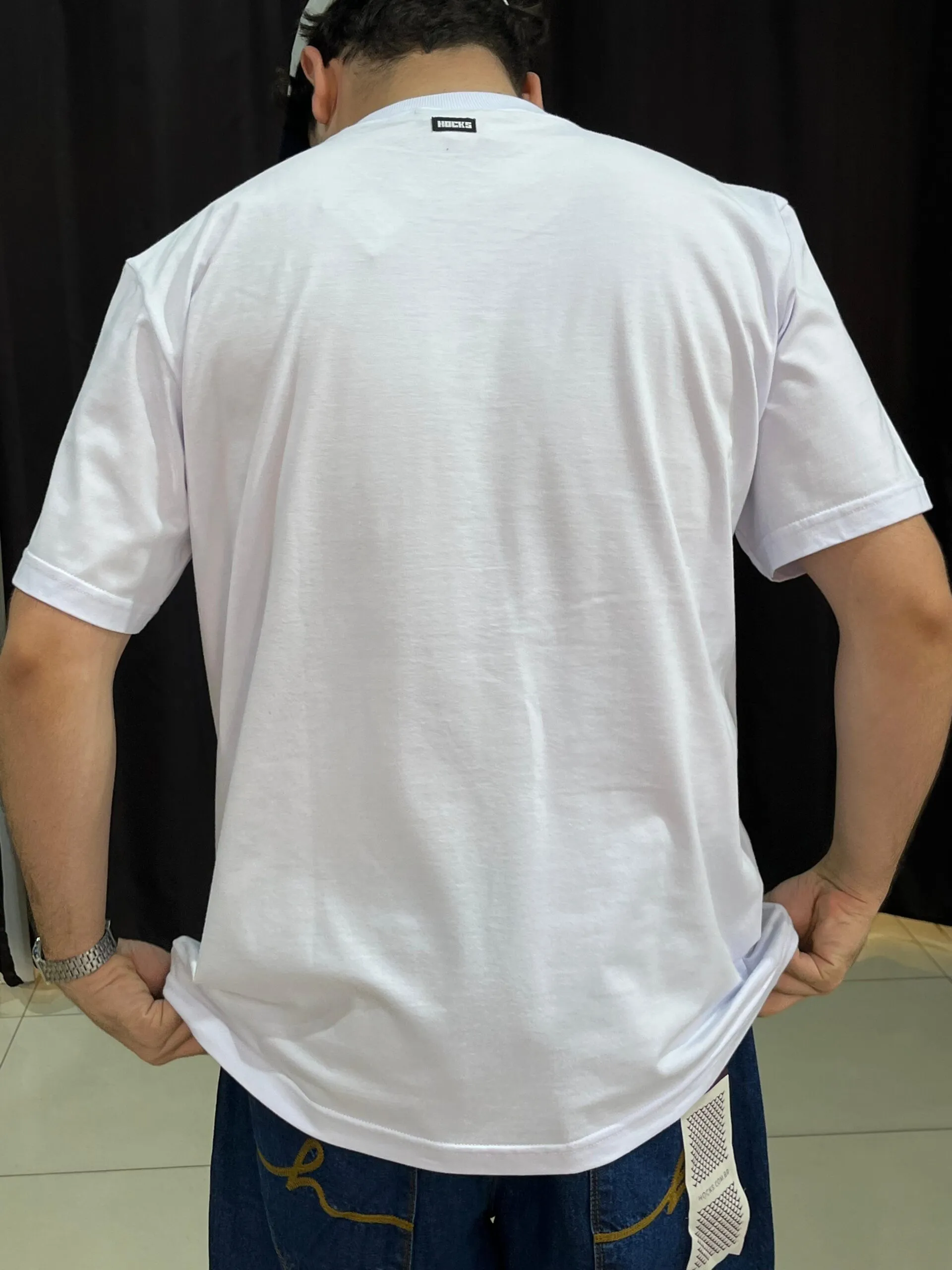 Camiseta Hocks Polvo Branco - Imagem 2
