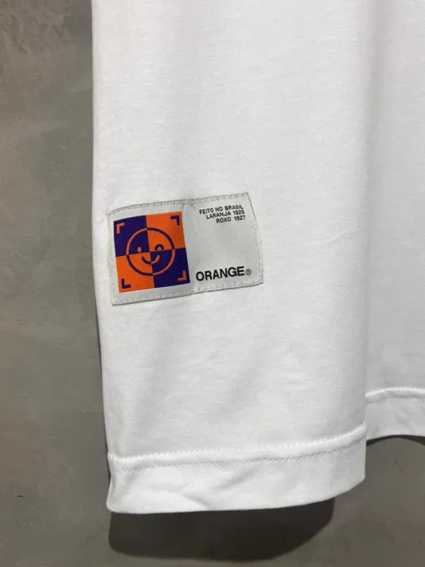 Camiseta Orange Reinassence Art Branco - Imagem 3