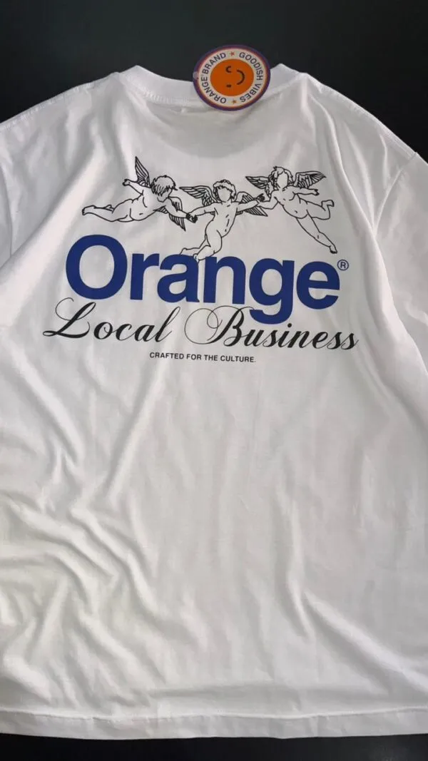 Camiseta Orange Reinassence Art Branco - Imagem 2