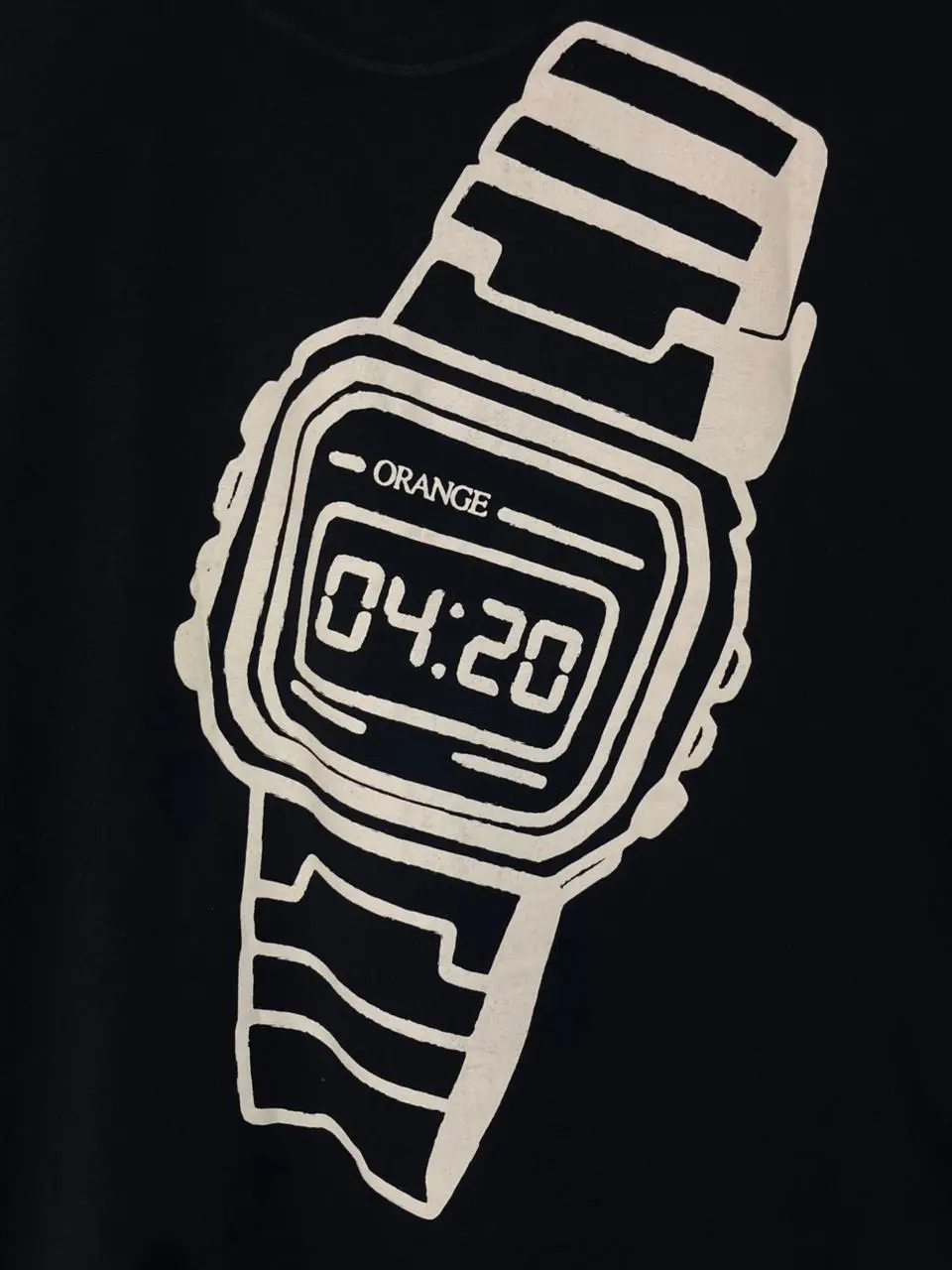 Camiseta Orange Watch Preto - Imagem 2