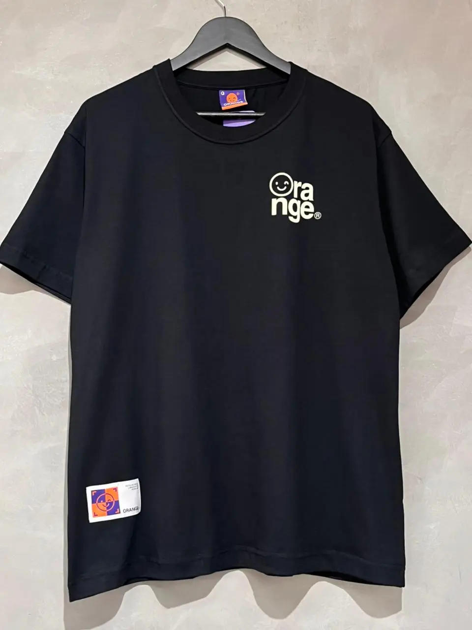 Camiseta Orange Yin-Yang Preto - Imagem 2