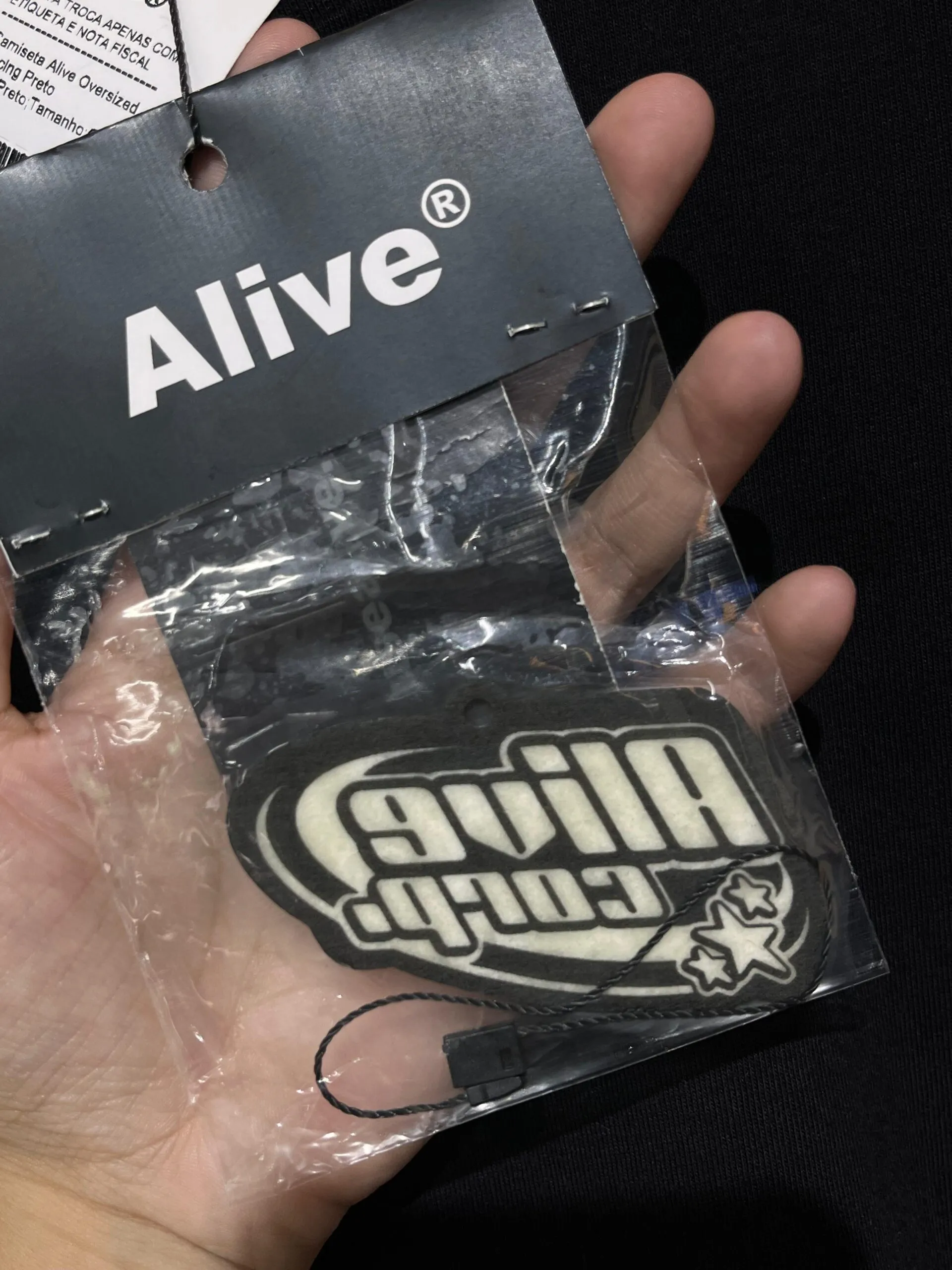 Camiseta Oversized Alive Racing Preto - Imagem 4