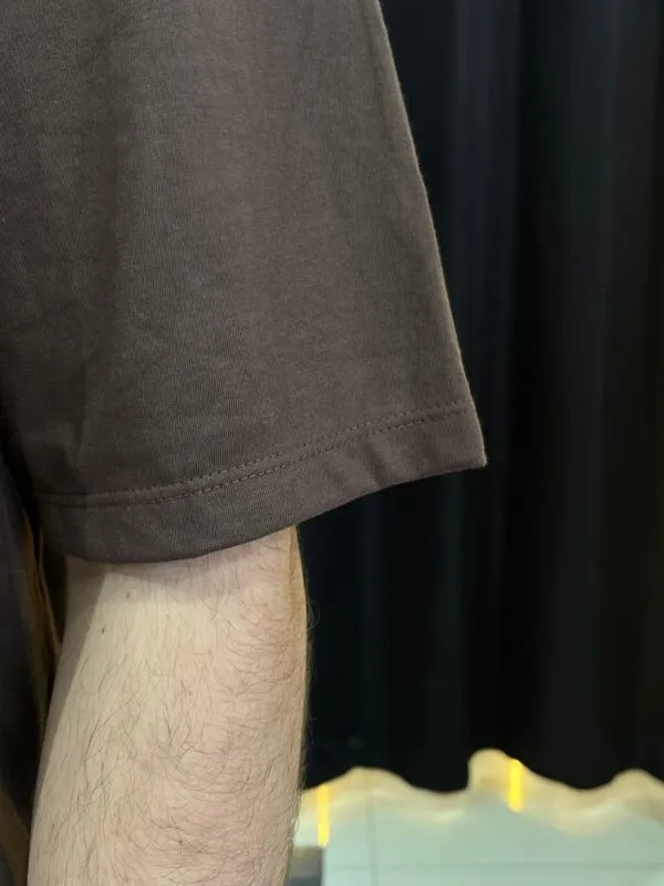 Camiseta Oversized Basic Marrom - Imagem 4
