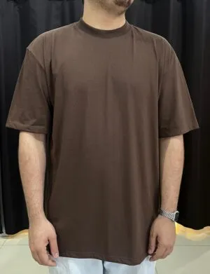 Camiseta Oversized Basic Marrom