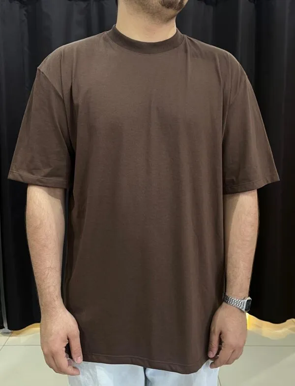 Camiseta Oversized Basic Marrom