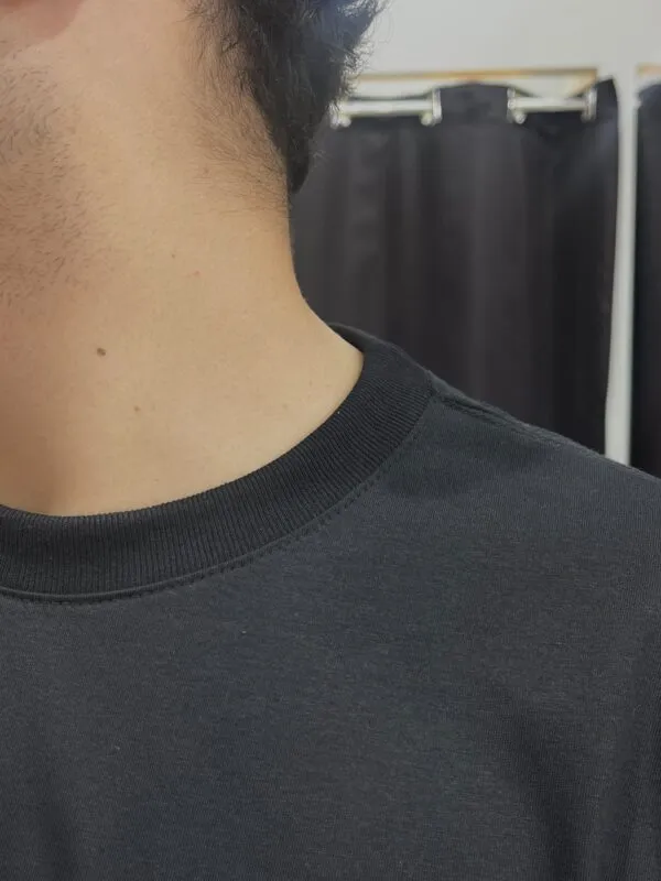 Camiseta Oversized Basic Preta - Imagem 4