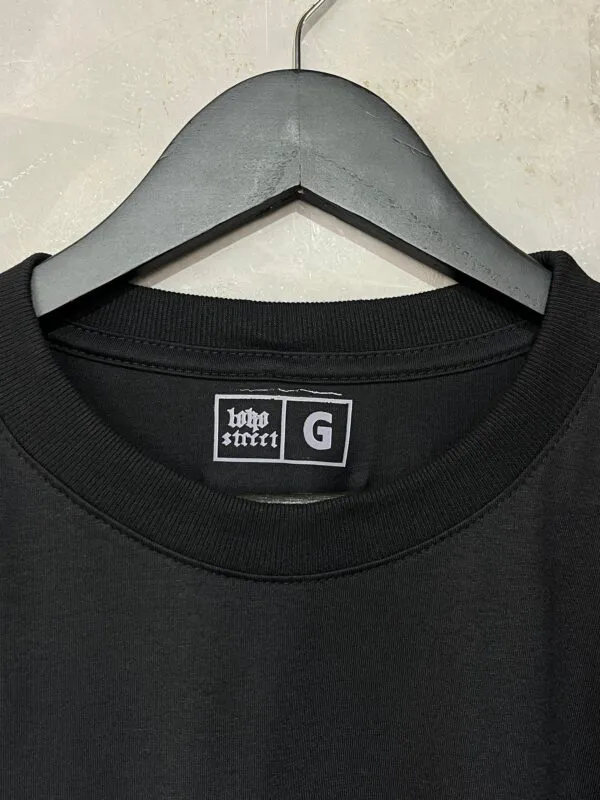 Camiseta Oversized Basic Preta - Imagem 6