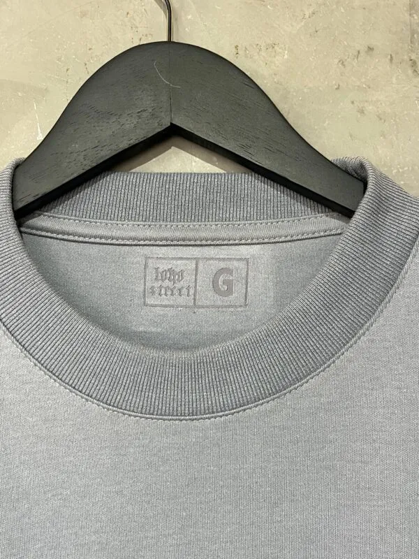 Camiseta Oversized Malhão Basic Cinza - Imagem 3