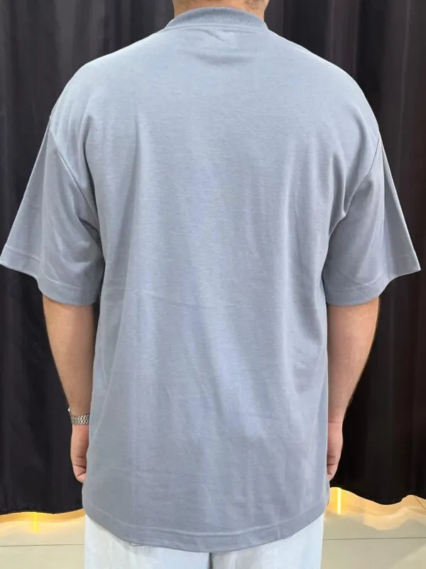 Camiseta Oversized Malhão Basic Cinza - Imagem 5