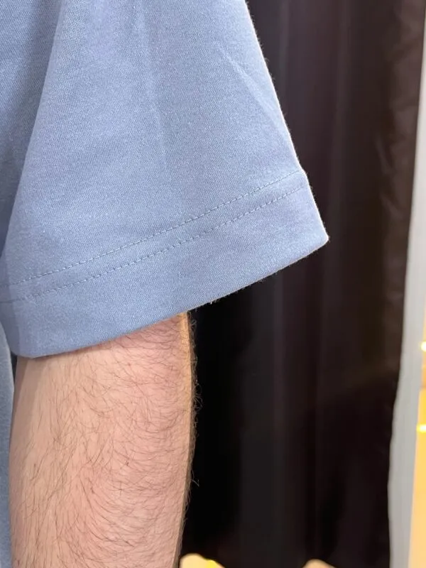 Camiseta Oversized Malhão Basic Cinza - Imagem 7