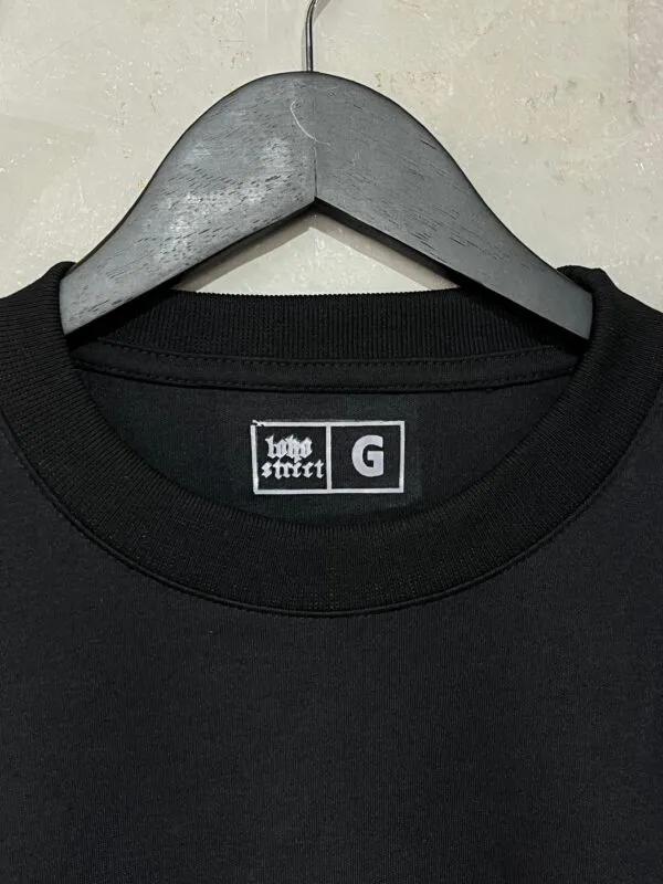 Camiseta Oversized Malhão Basic Preta - Imagem 3