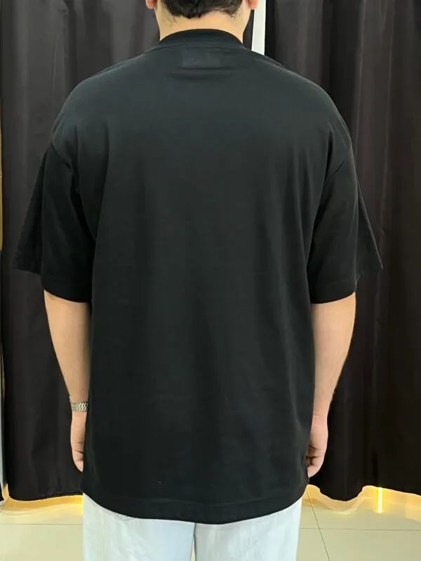 Camiseta Oversized Malhão Basic Preta - Imagem 4