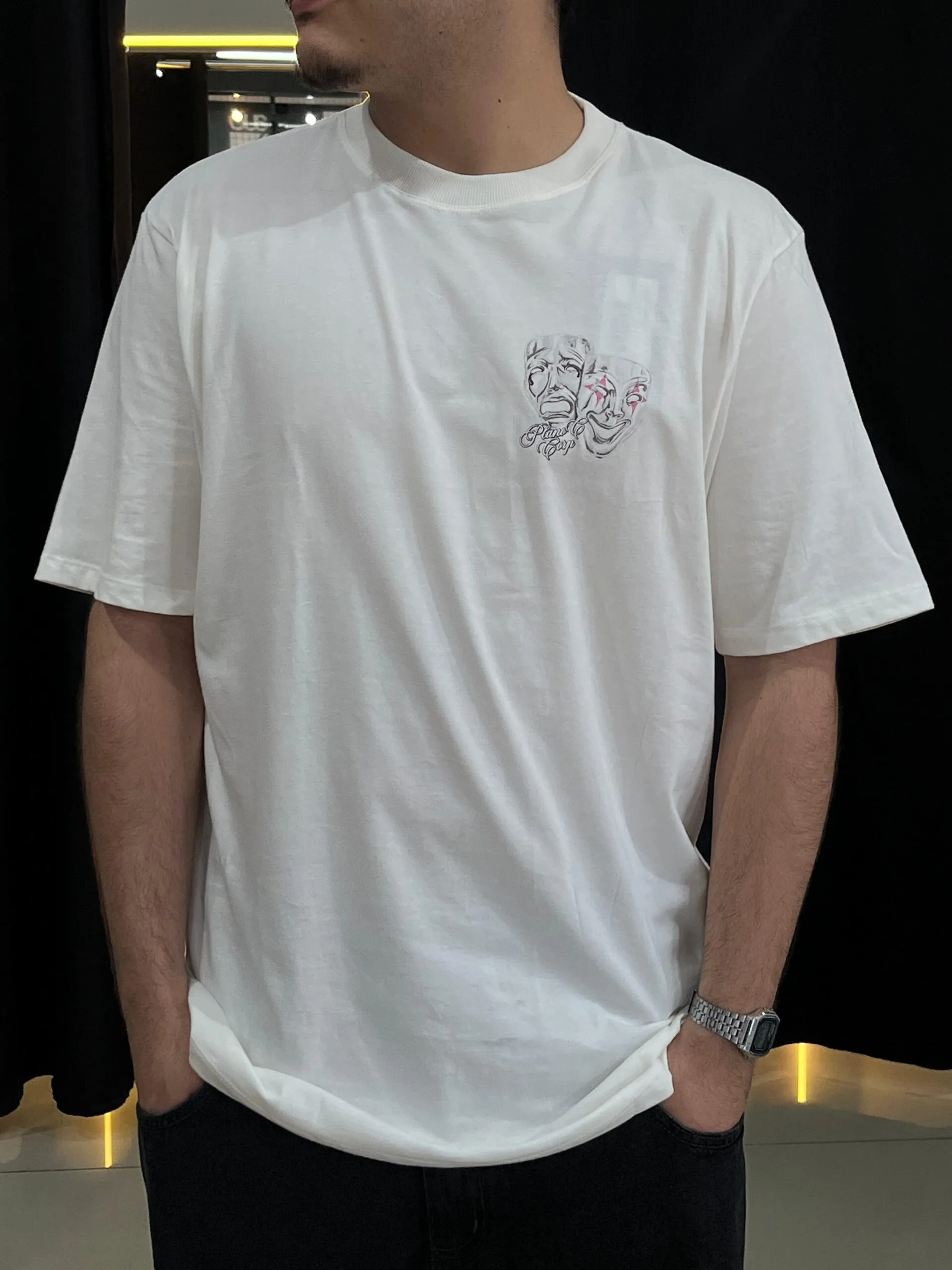 Camiseta Plano C. Masks Marfim - Imagem 3