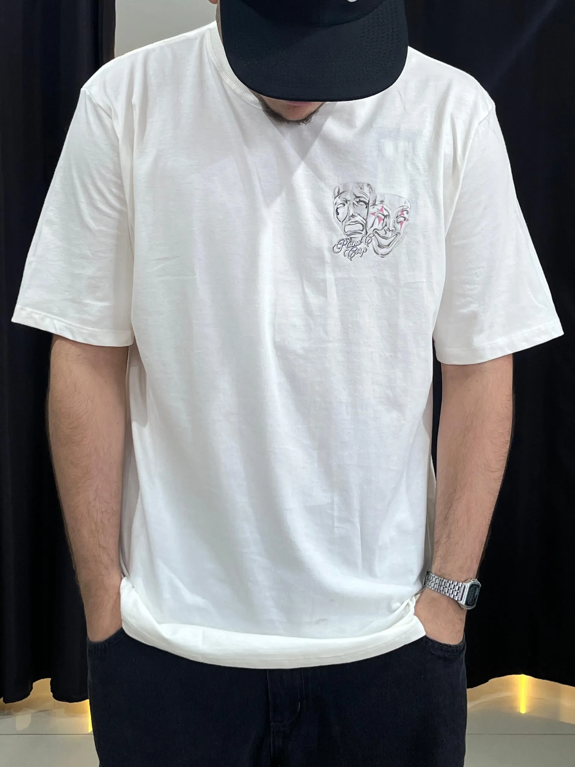 Camiseta Plano C. Masks Marfim - Imagem 5