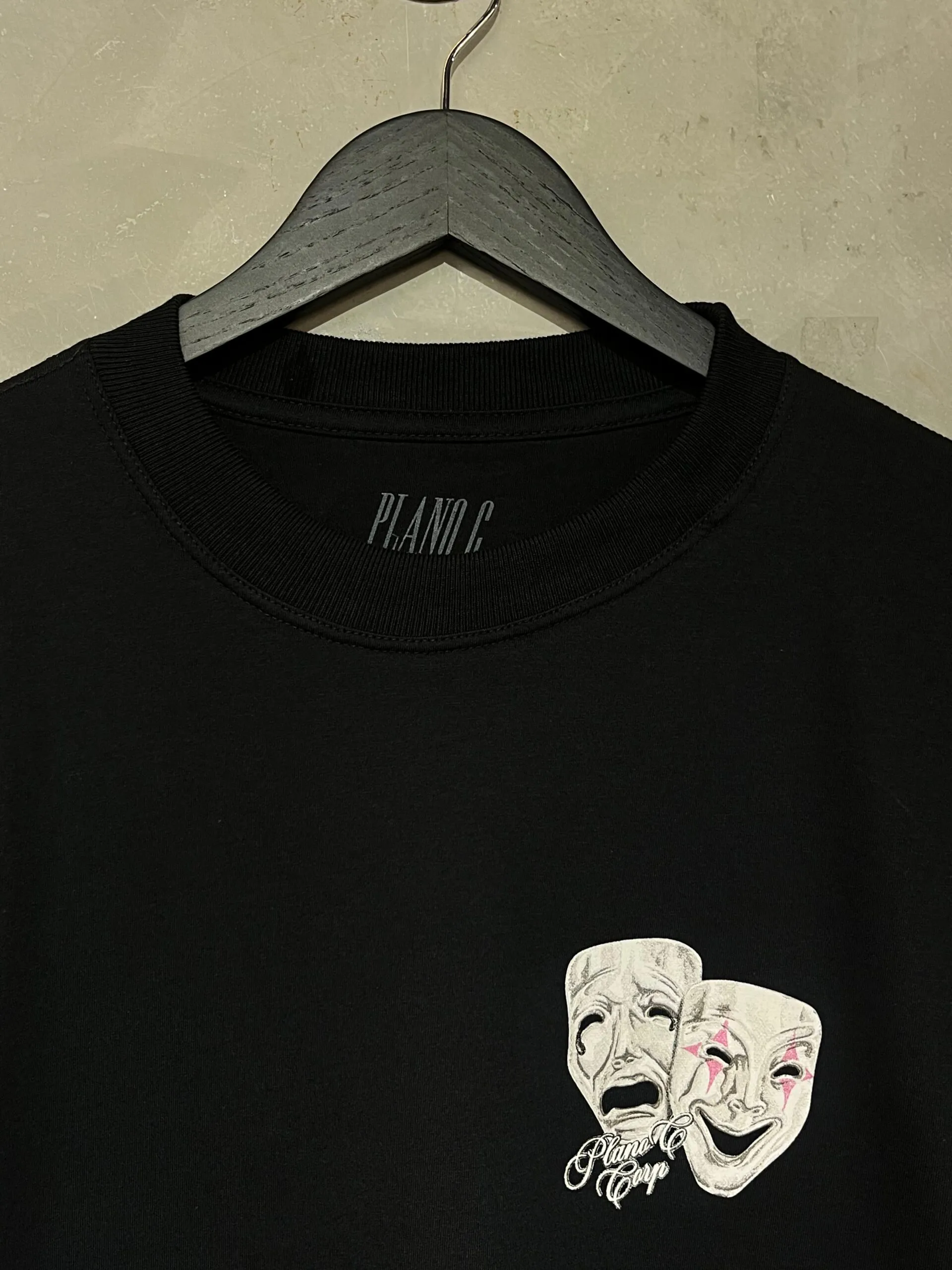Camiseta Plano C. Masks Preto - Imagem 3