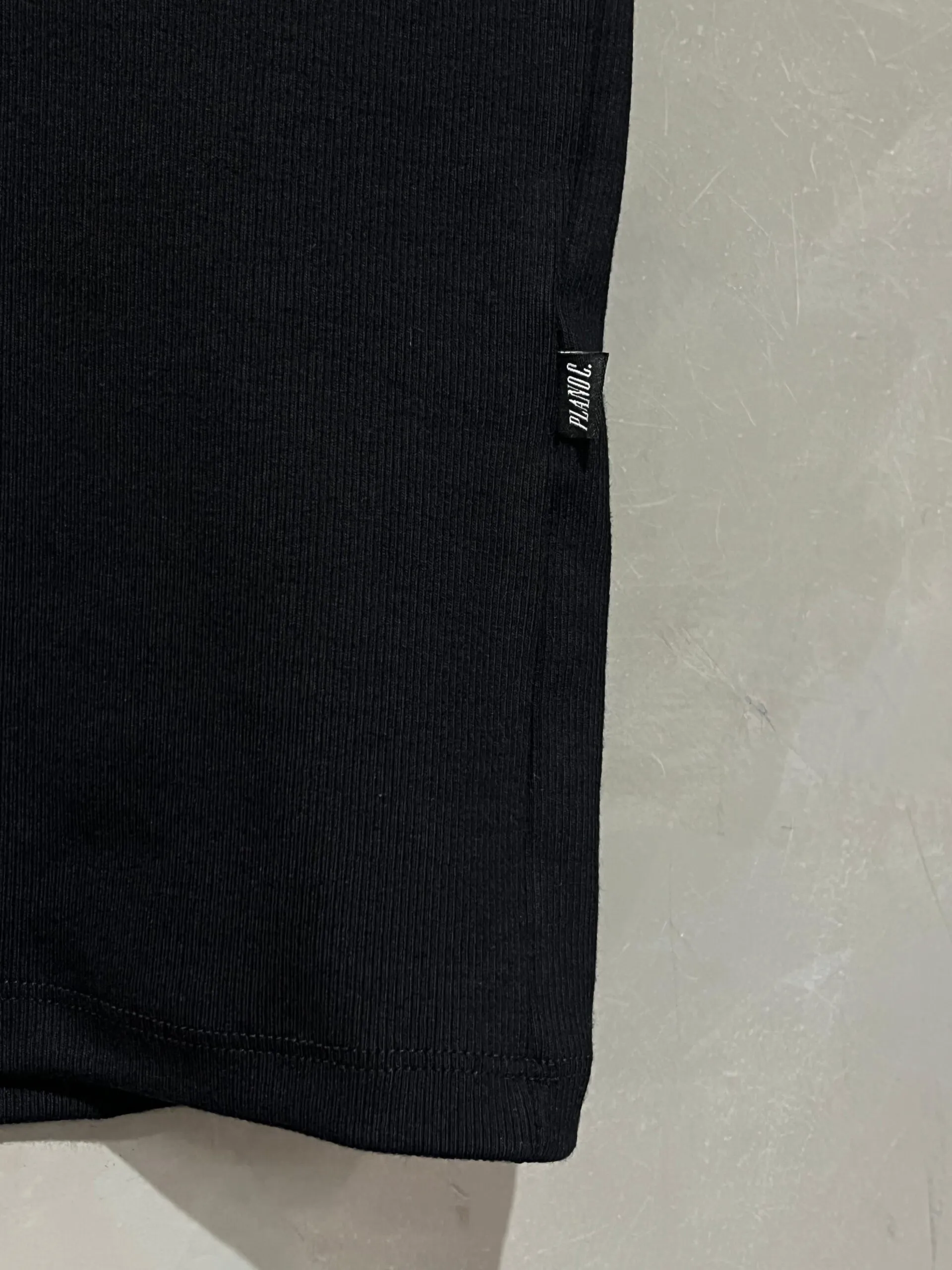 Regata Plano C. Canelada Preto - Imagem 3