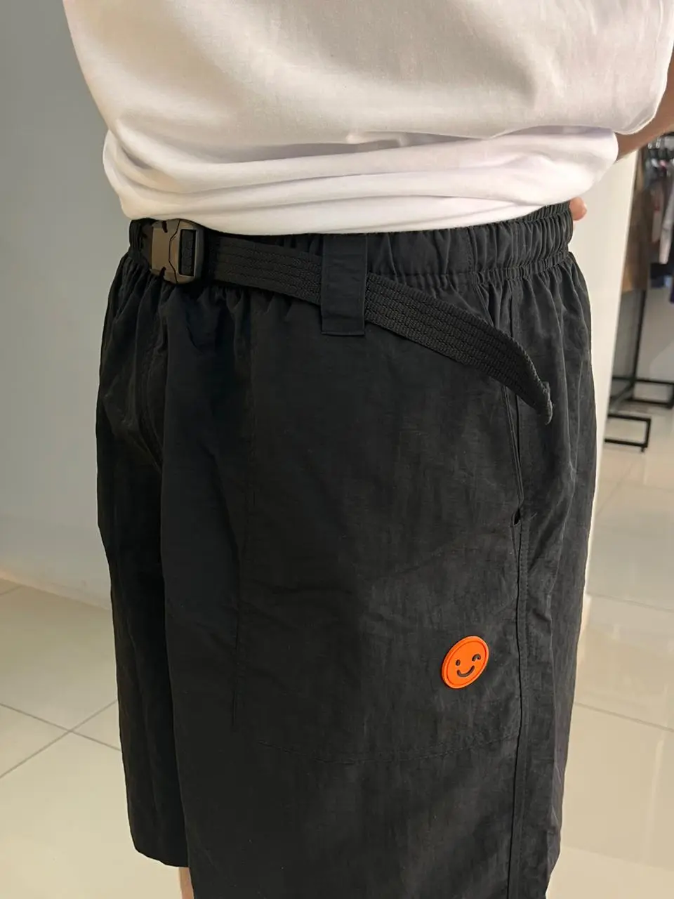 Short Elástico Orange Everyday Preto - Imagem 2