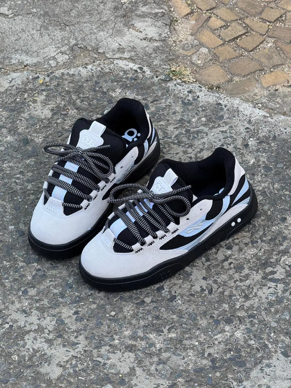 Tenis Ous Fluente Gtx Cinza Preto - Imagem 7