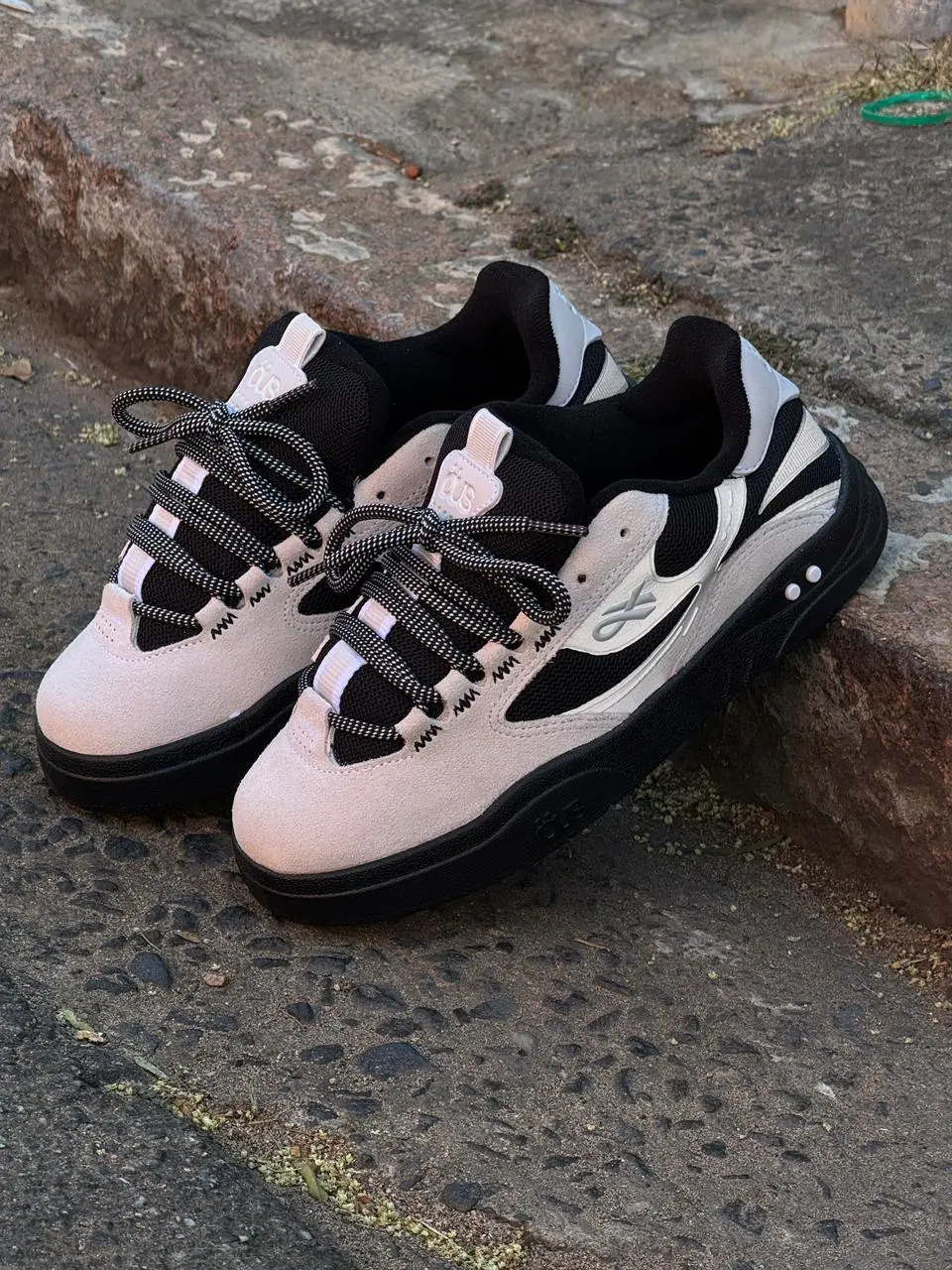 Tenis Ous Fluente Gtx Cinza Preto - Imagem 2