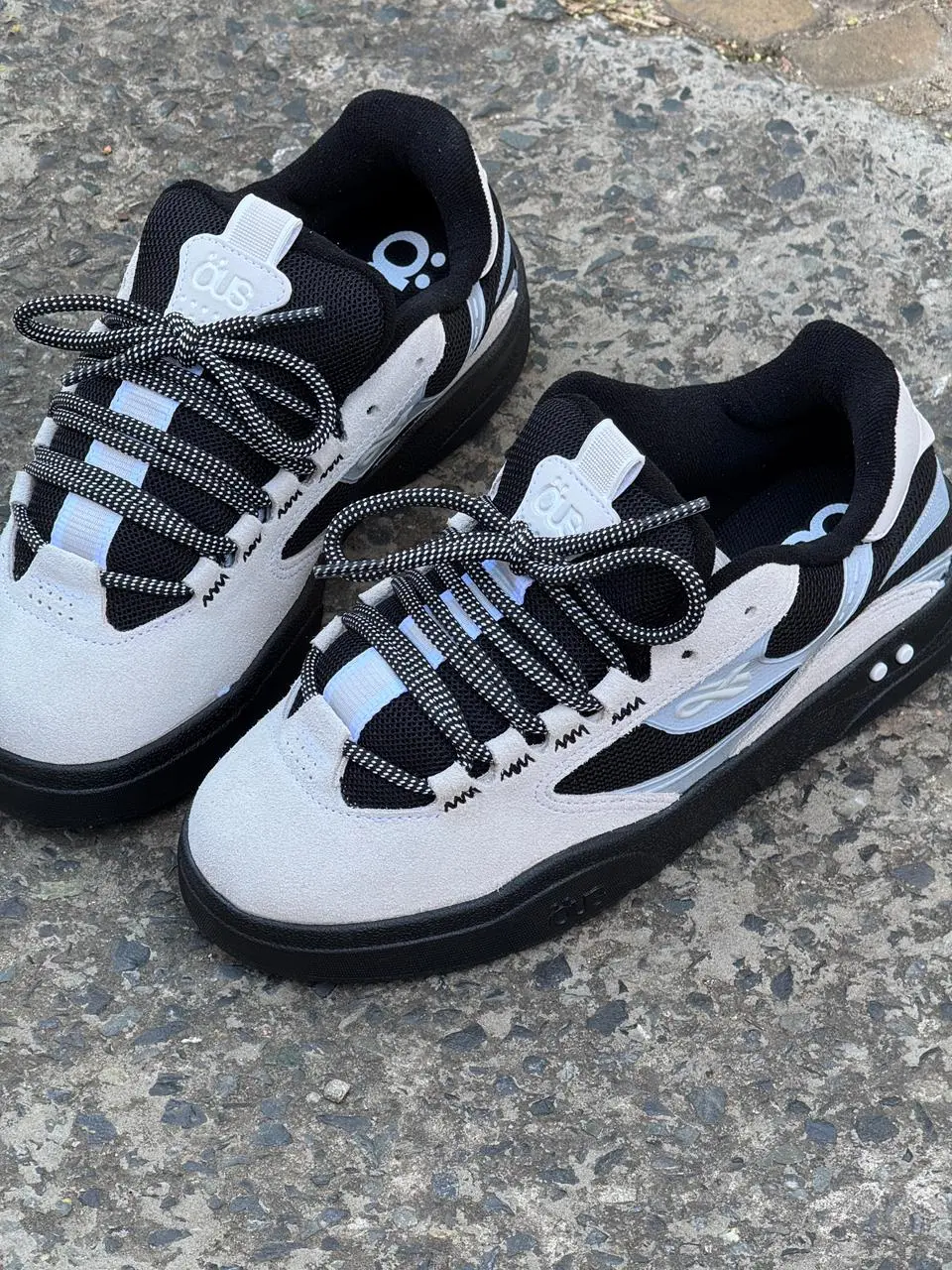 Tenis Ous Fluente Gtx Cinza Preto - Imagem 6