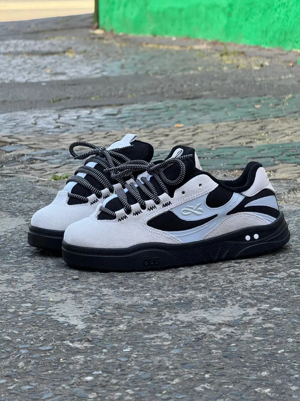 Tenis Ous Fluente Gtx Cinza Preto - Imagem 4