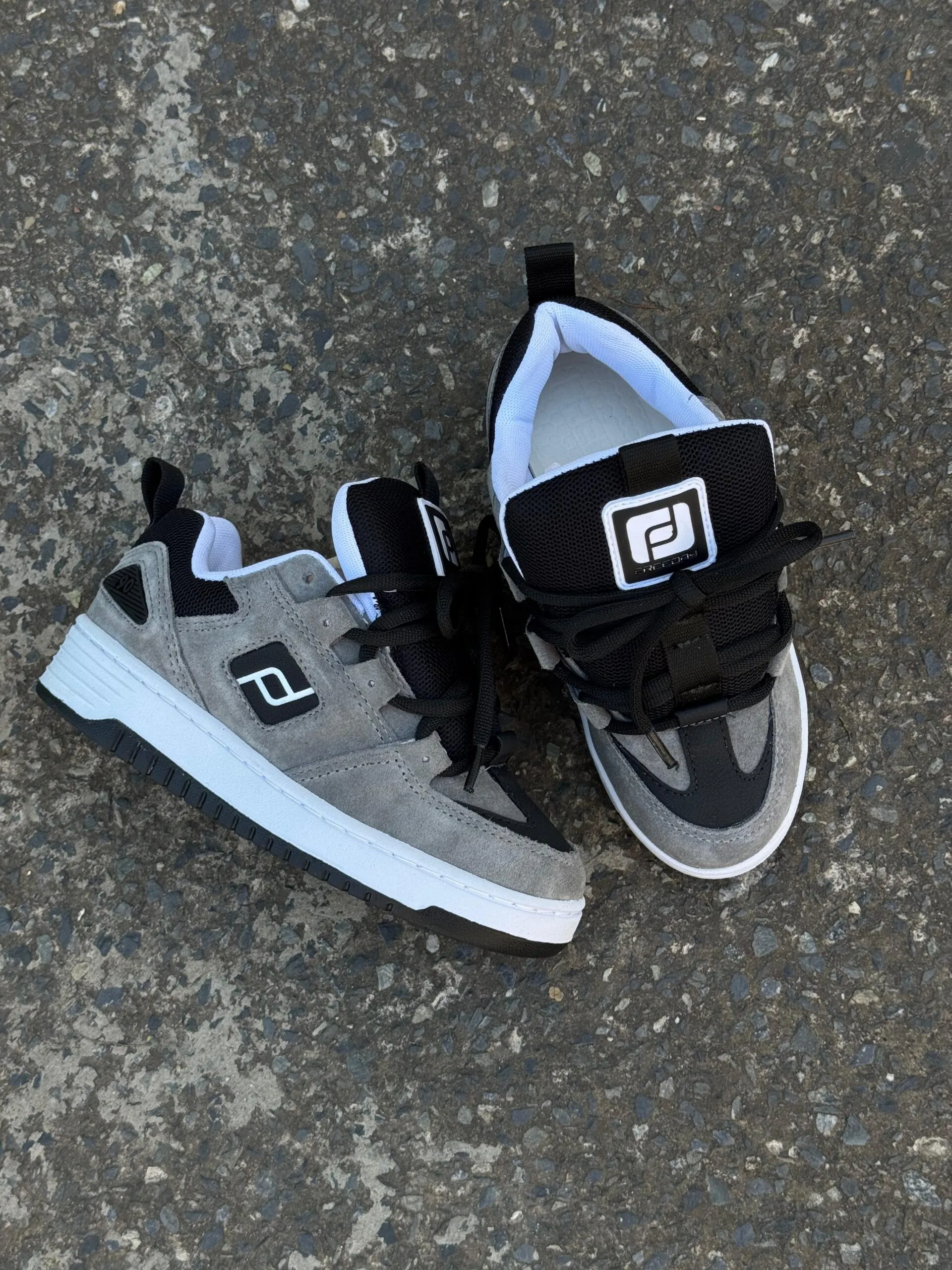 Tenis Freeday Spin Cinza Preto - Imagem 7