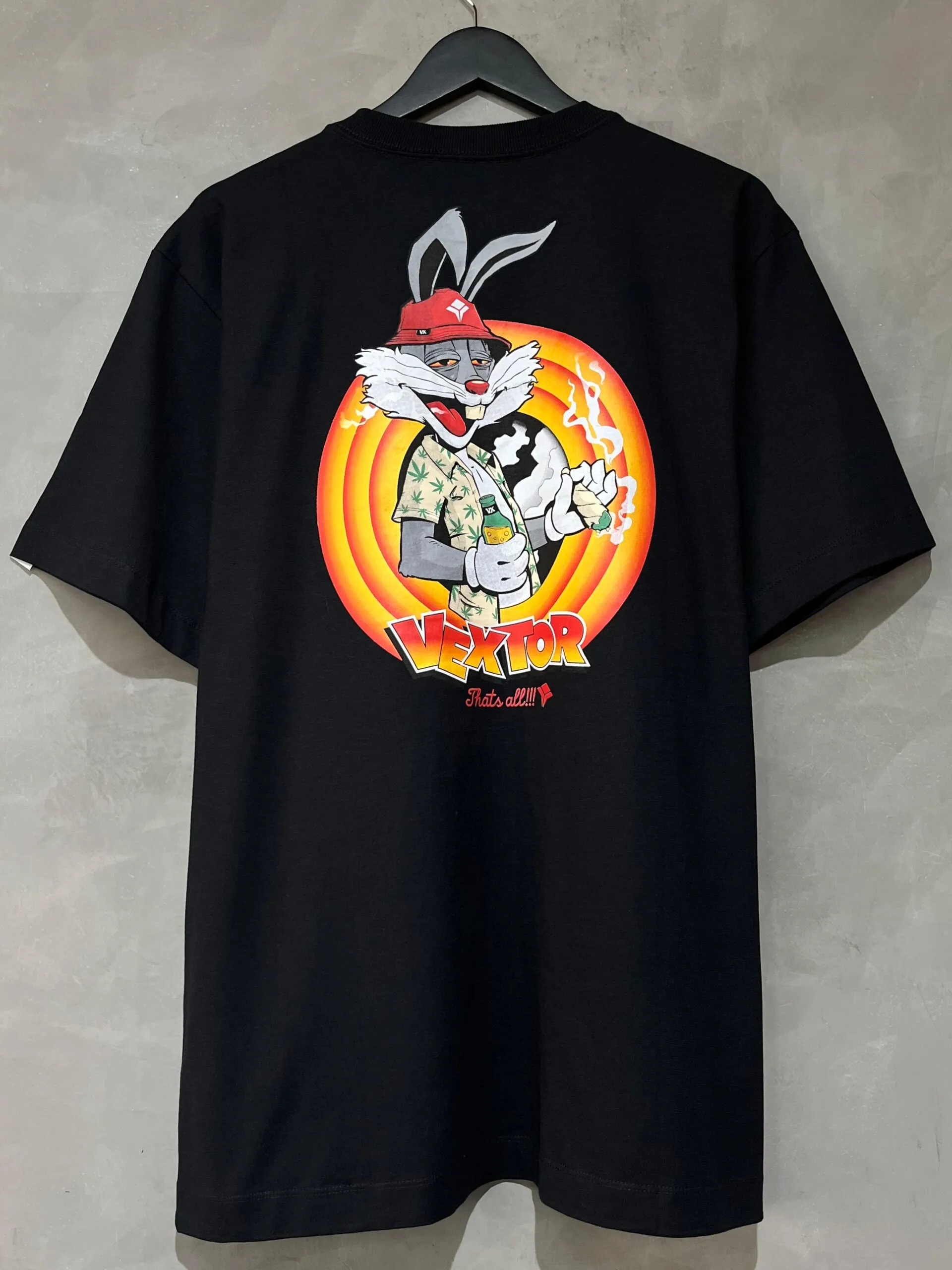 Camiseta Vextor Basic Tunes Preto