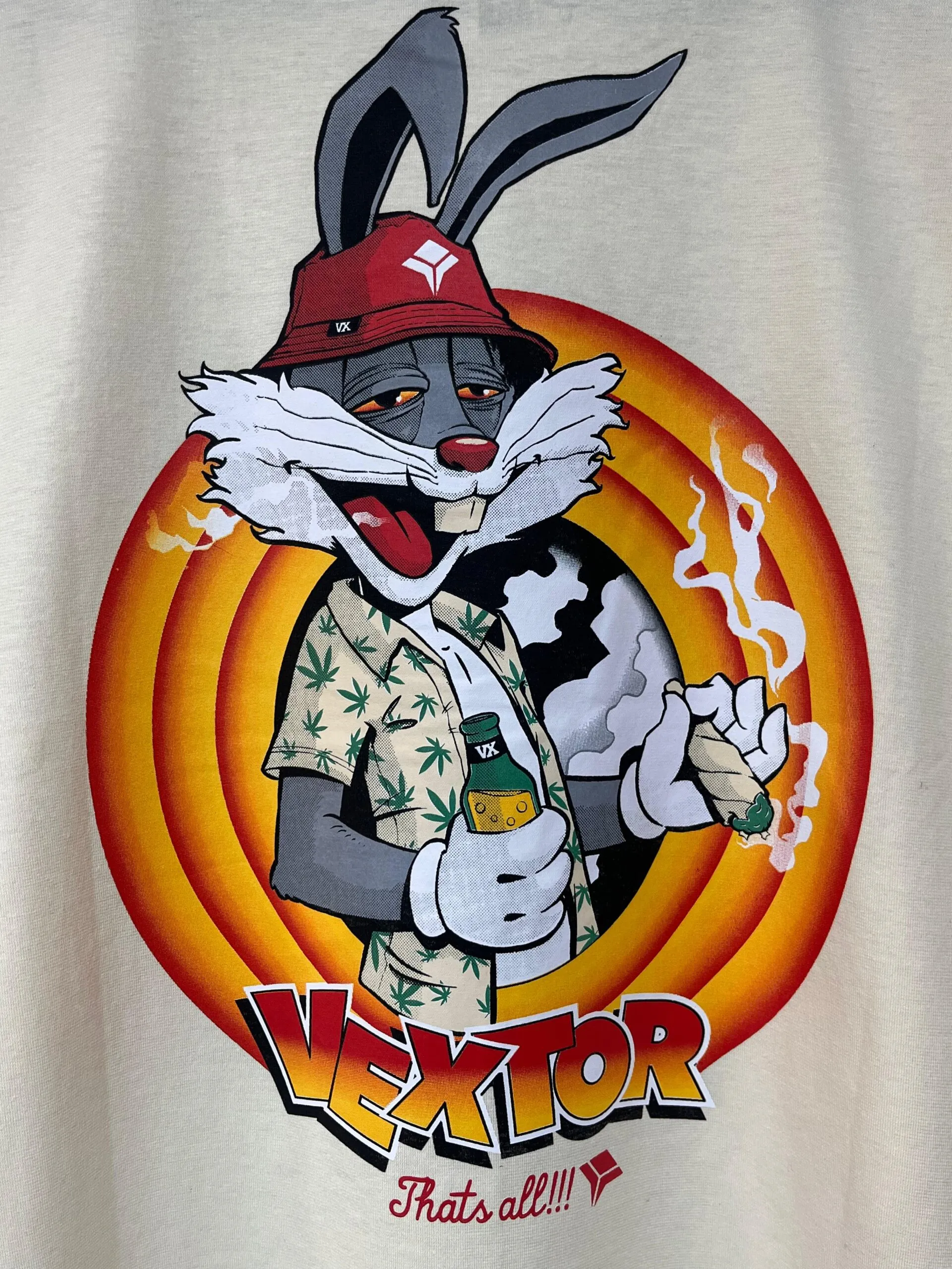 Camiseta Vextor Basic Tunes Off White - Imagem 3