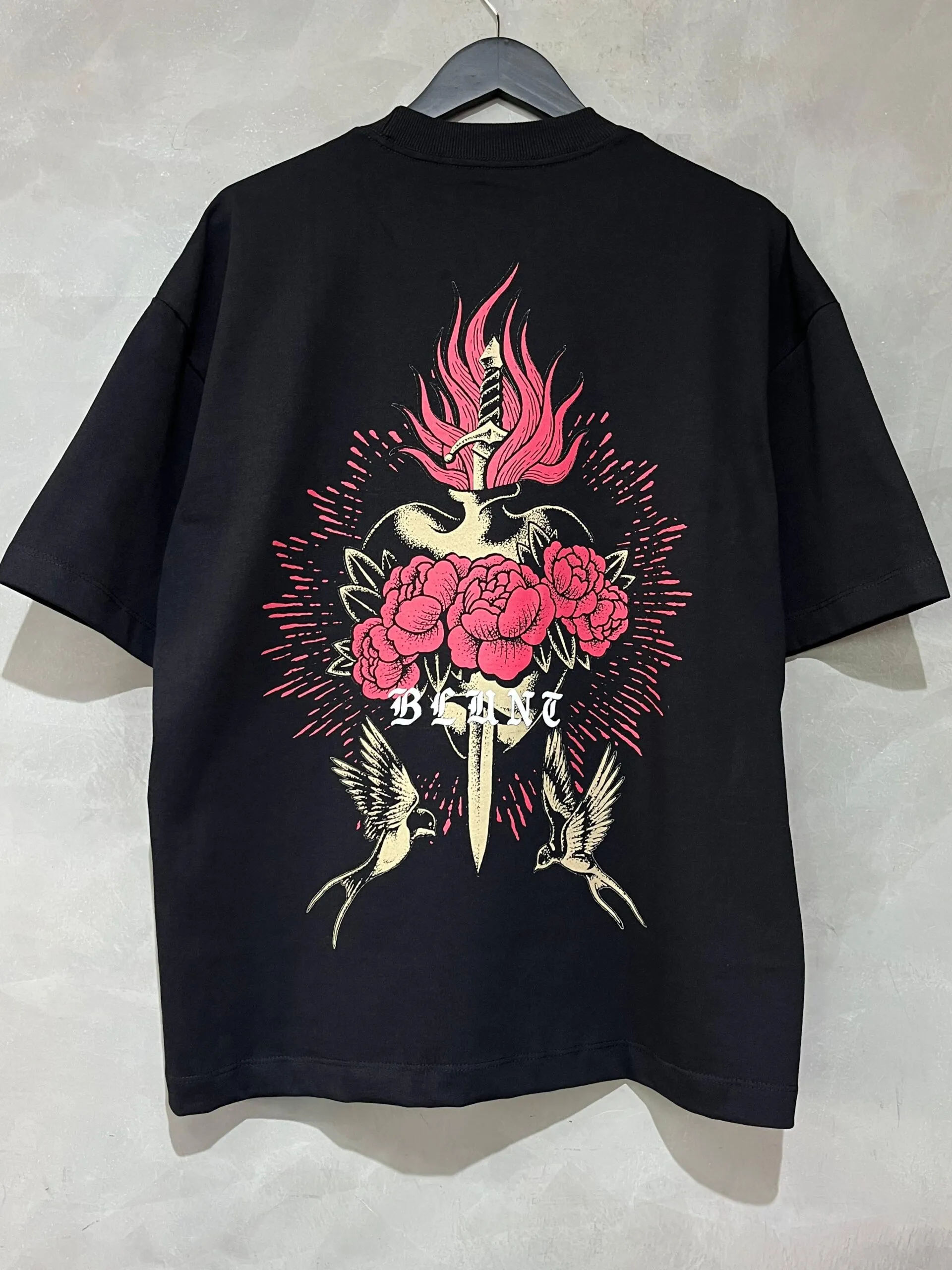 Camiseta Blunt Oversized Blessed Preto