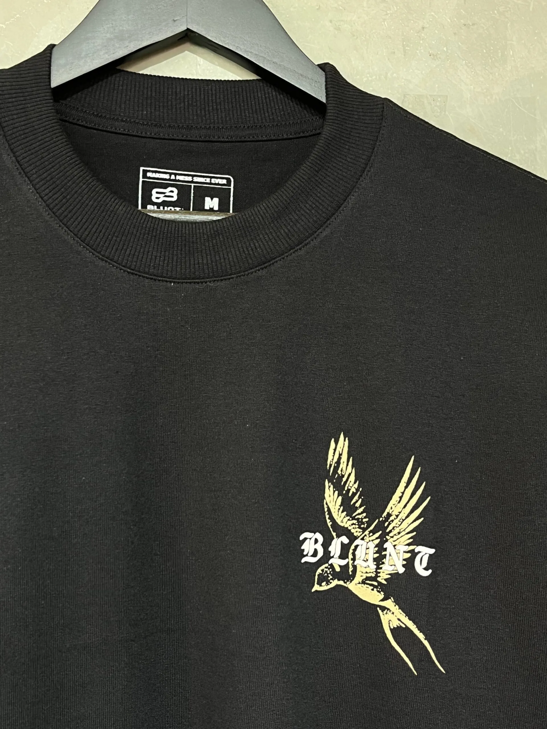 Camiseta Blunt Oversized Blessed Preto - Imagem 2