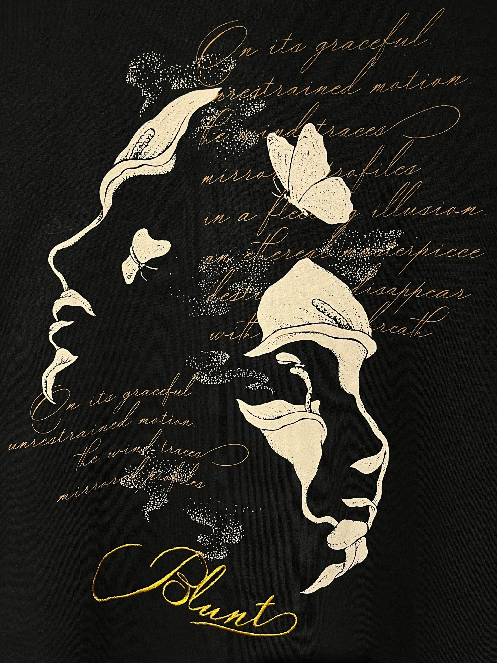 Camiseta Blunt Oversized Pareidolia Preto - Imagem 4