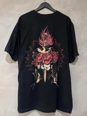 Camiseta Blunt Plus Size Blessed Preto