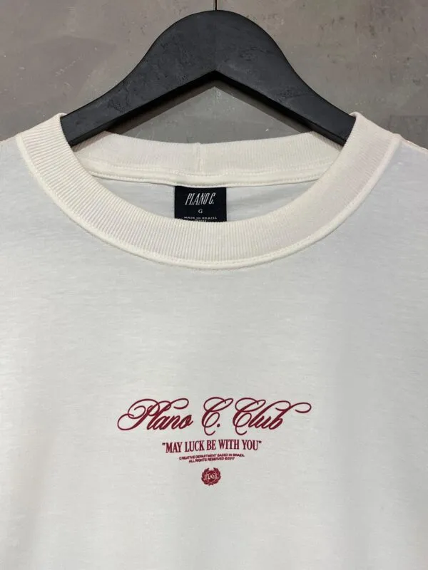 Camiseta Plano C. Club Off White - Imagem 6