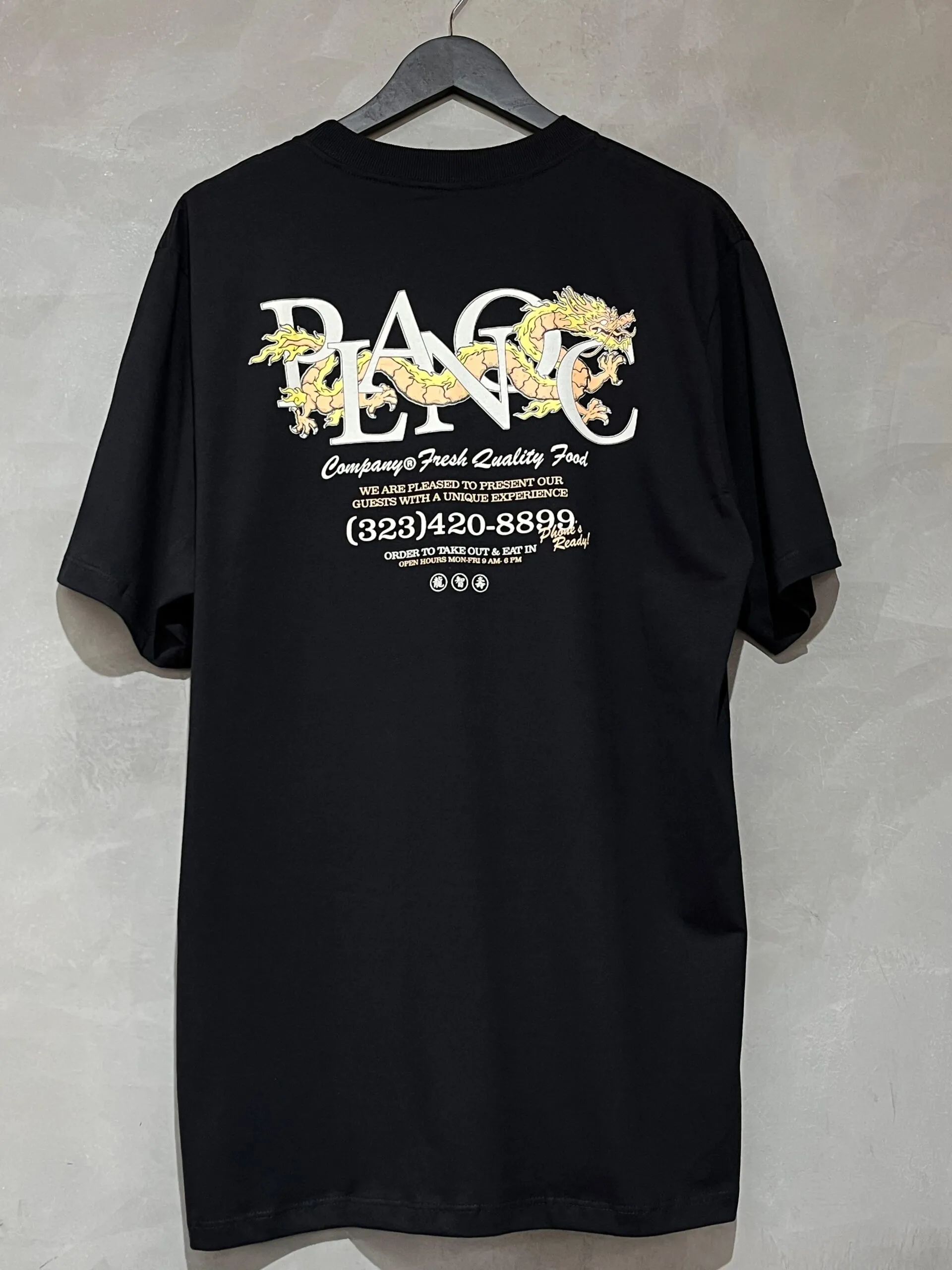 Camiseta Plano C. Dragon P Preto