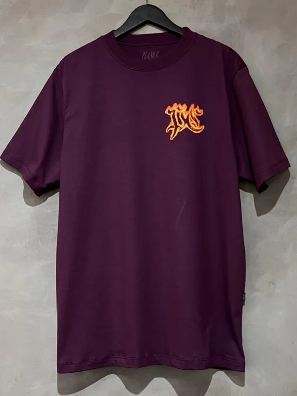 Camiseta Plano C. Flames Roxo - Imagem 2