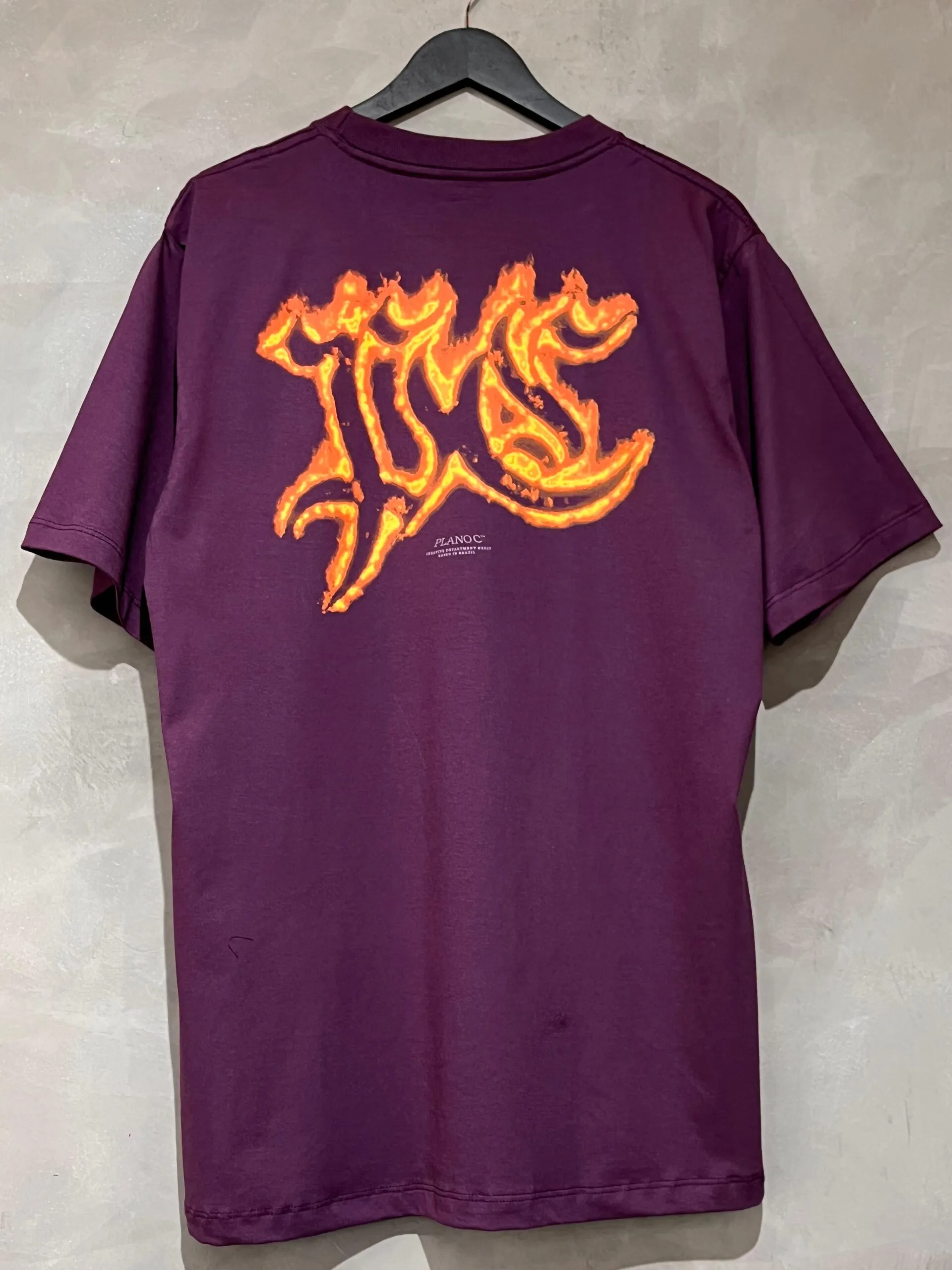 Camiseta Plano C. Flames Roxo