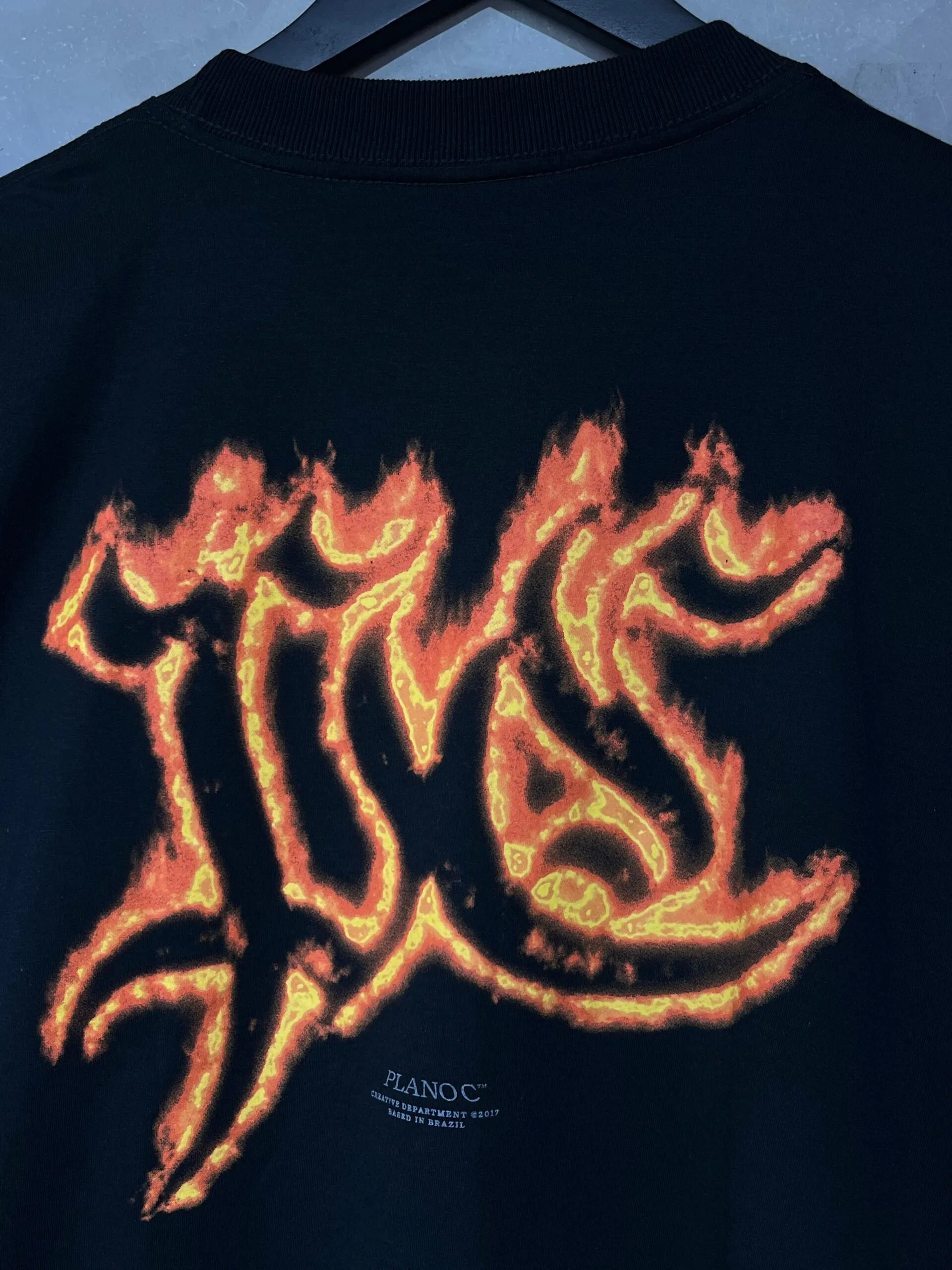 Camiseta Plano C. Flamess Preto - Imagem 3