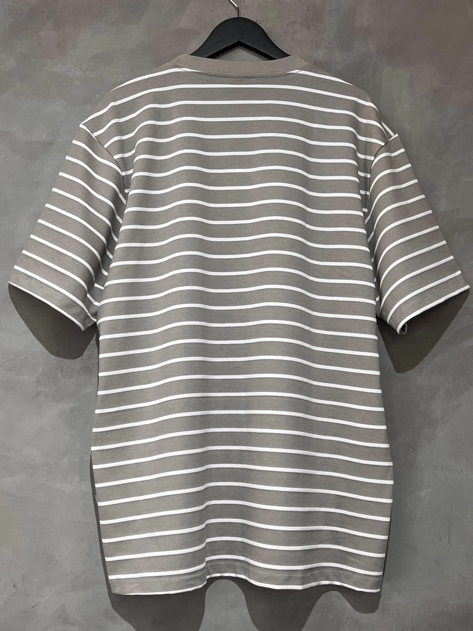 Camiseta Plano C. Listrado FLame Cinza - Imagem 3