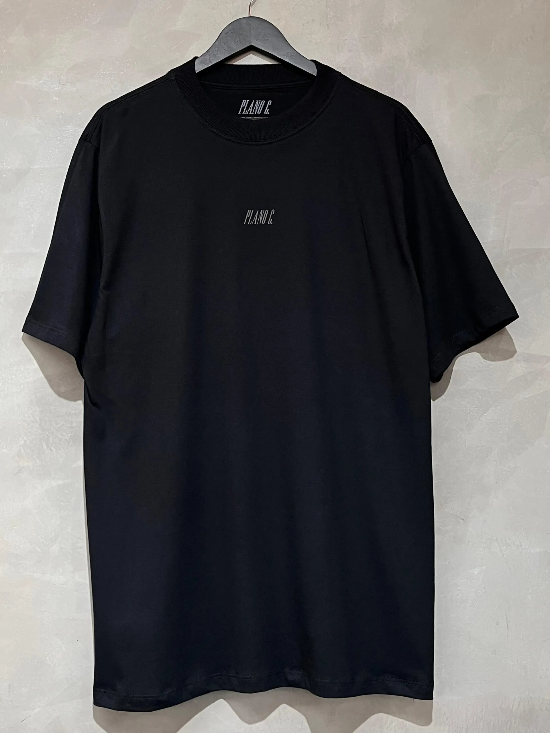 Camiseta Plano C. Logo Preto