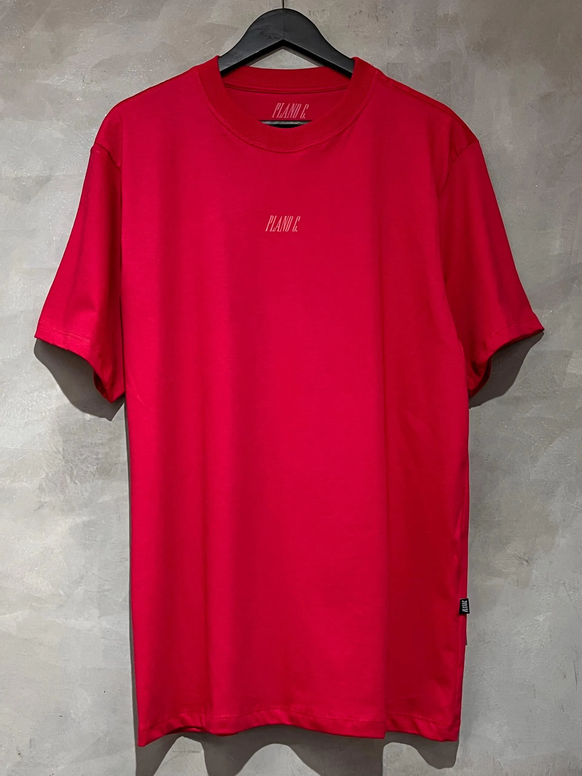 Camiseta Plano C. Logo Vermelho