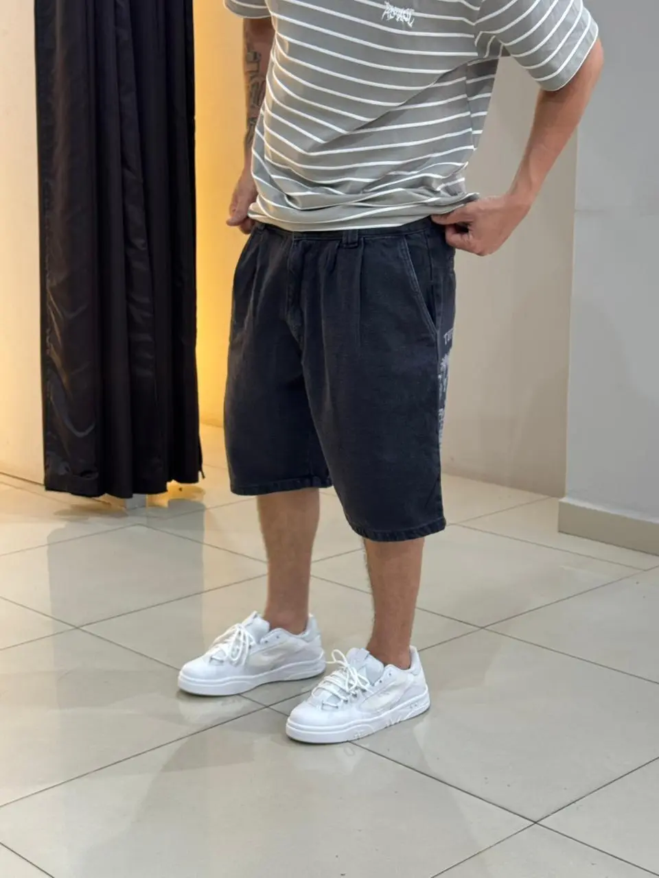 Bermuda Chino Tupode Cascão Stone - Imagem 3