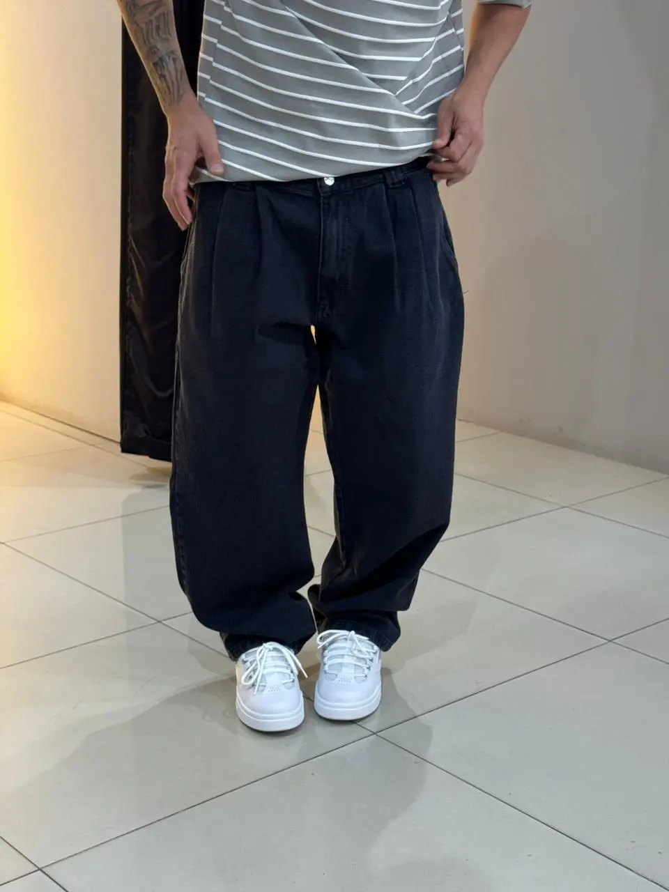 Calça Chino Tupode Cascão Stone - Imagem 4