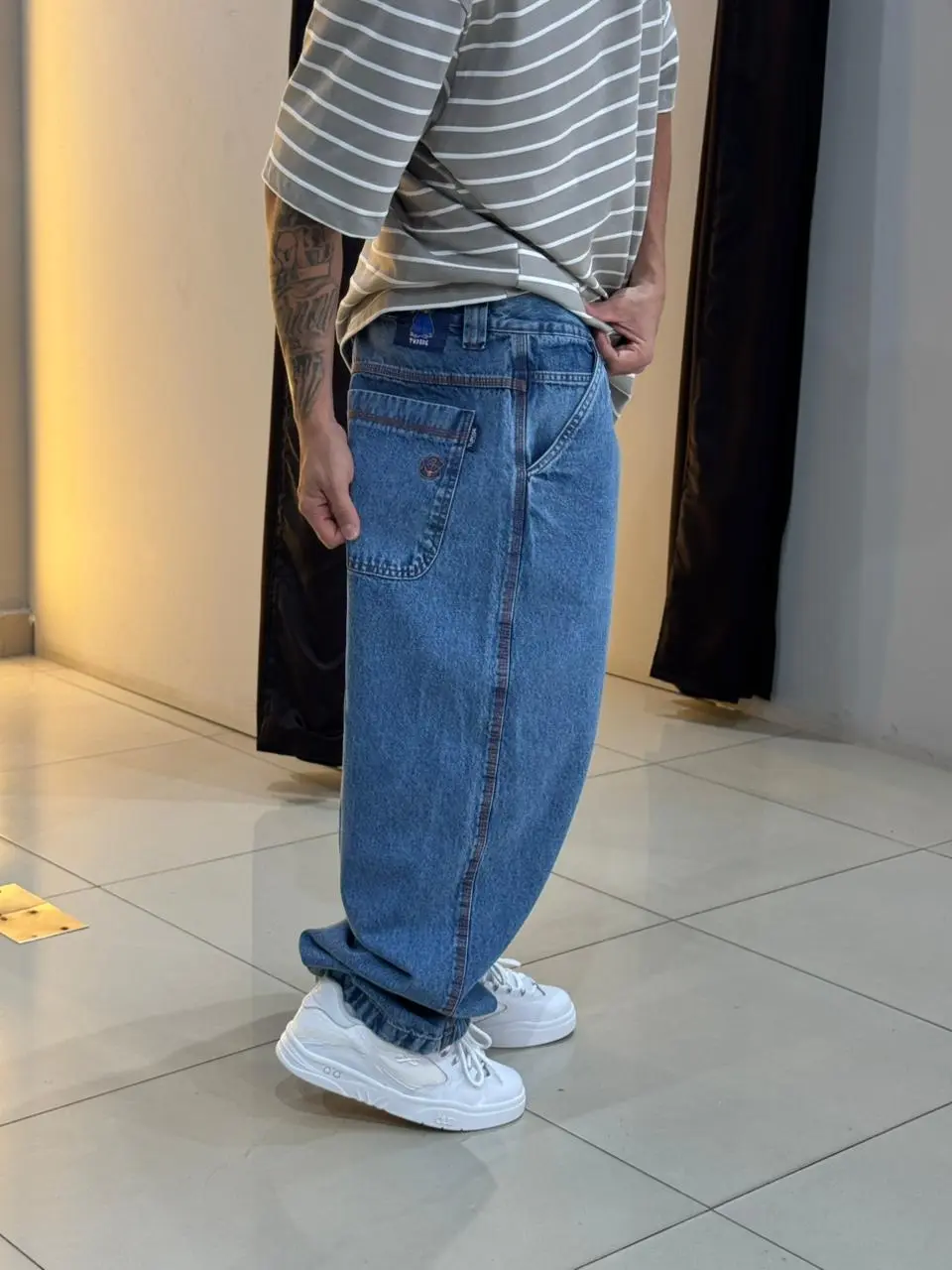 Calça Baggy Tupode Washed - Imagem 4