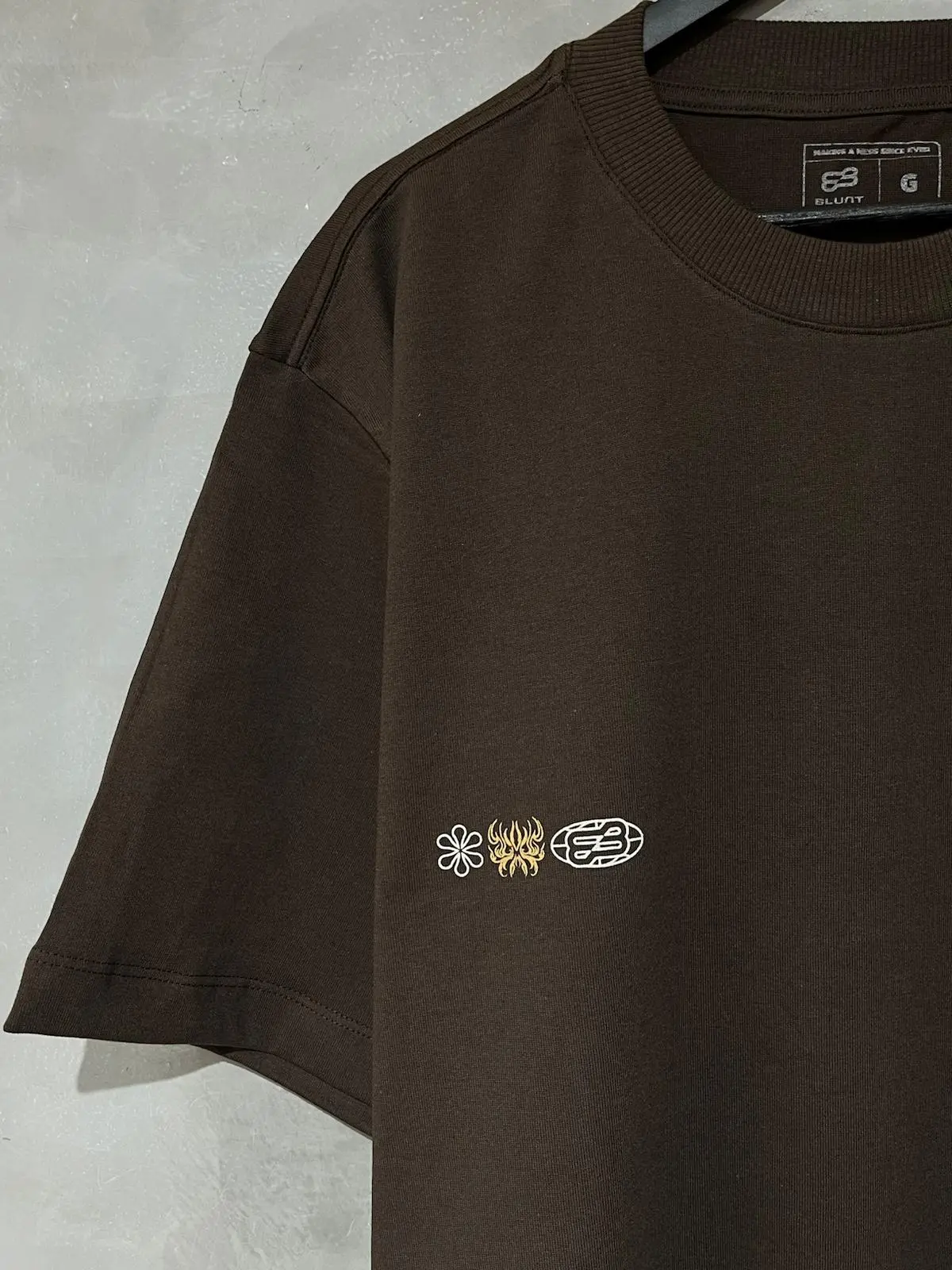 Camiseta Blunt Boxy Prime Marrom - Imagem 4