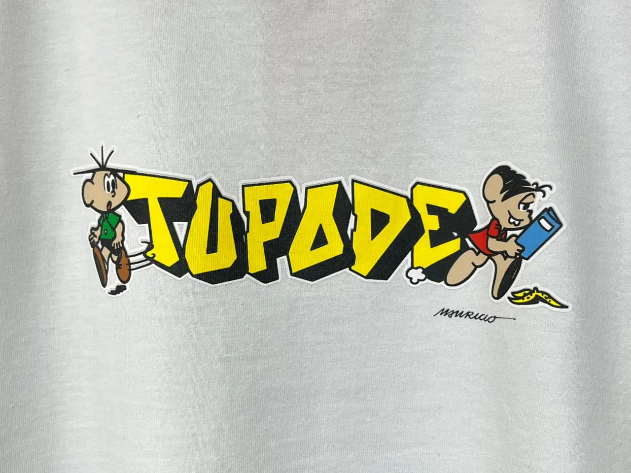 Camiseta Tupode Grafite OHHH Old BLANCO - Imagem 2