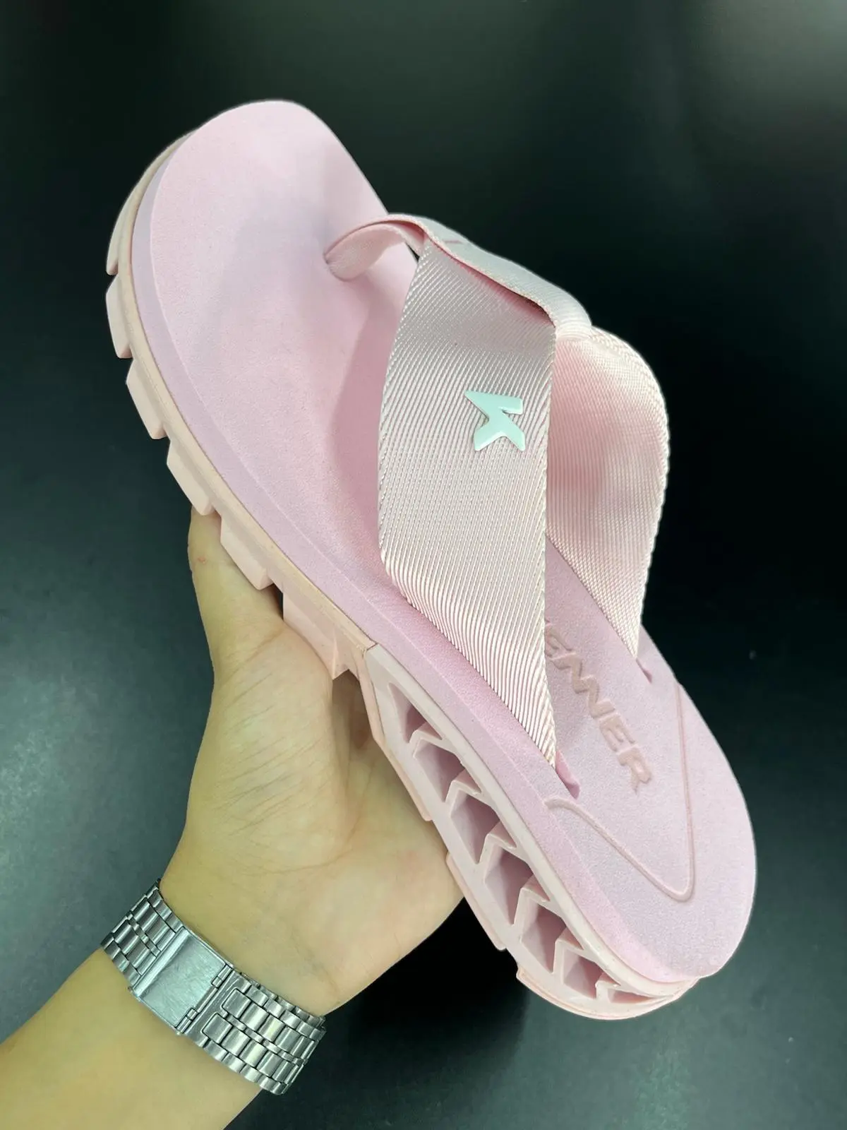 Chinelo Kenner Rakka Mono Rosa Candy - Imagem 2